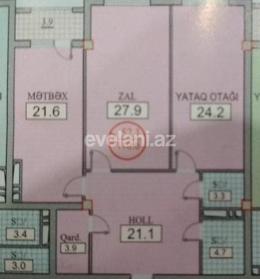 Satılır, yeni tikili, 2 otaqlı, 110.6 m², Bakı, Nərimanov r, Gənclik m.