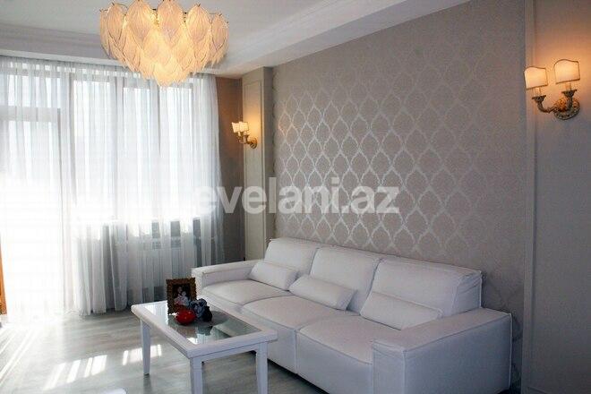 Kirayə verilir, yeni tikili, 3 otaqlı, 120 m², Bakı, Nəsimi r, 8 Noyabr m.