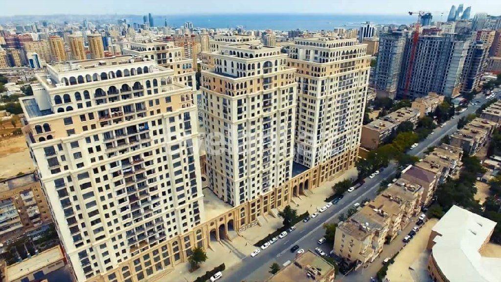 Sale, new building, 3 room, 130 m², Baku, Yasamal r, Elmlar Akademiyası m.