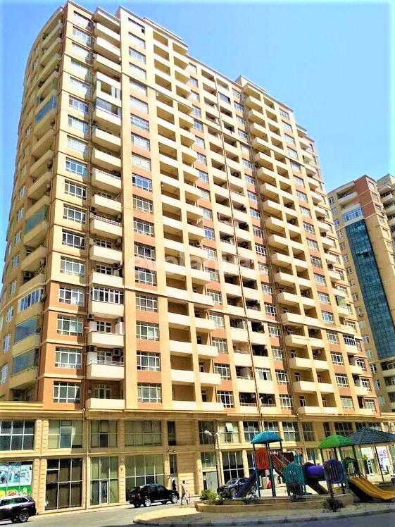 Sale, new building, 3 room, 90 m², Baku, Khatai r.