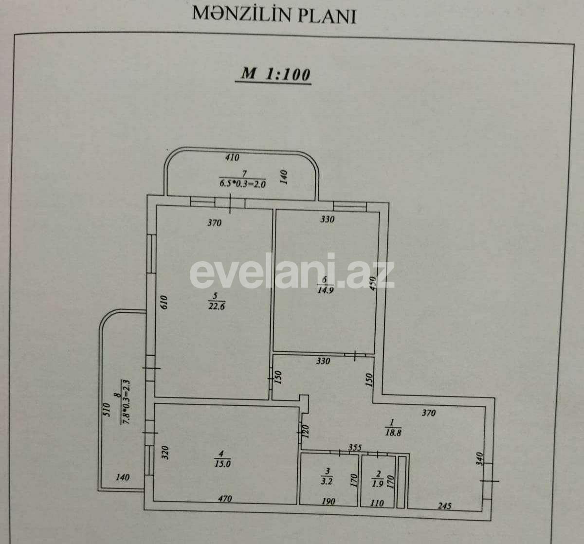 Sale, new building, 2 room, 90 m², Baku, Yasamal r, Yeni Yasamal d.