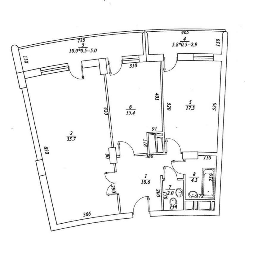 Sale, new building, 2 room, 102 m², Baku, Yasamal r, Nizami m.