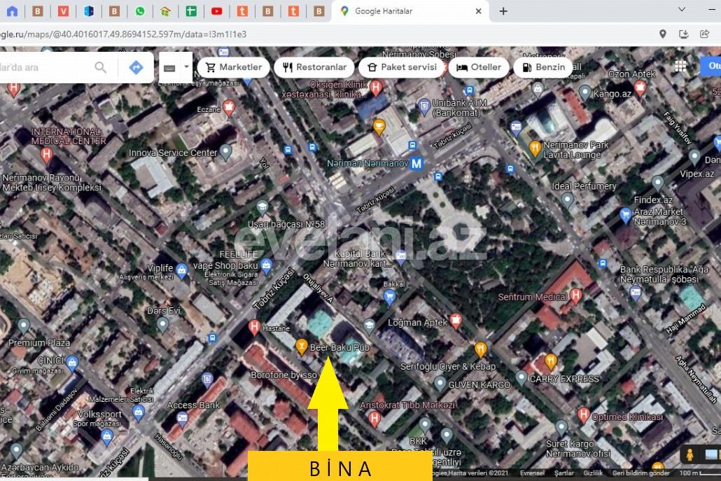 Satılır, yeni tikili, 2 otaqlı, 97 m², Bakı, Nərimanov r, Nəriman Nərimanov m.