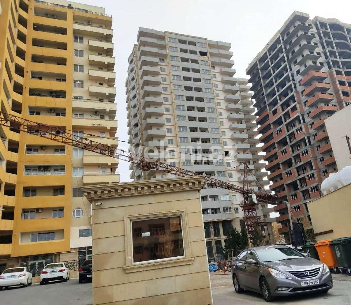 Sale, new building, 3 room, 131 m², Baku, Nizami r, Khalglar Doslugu m.