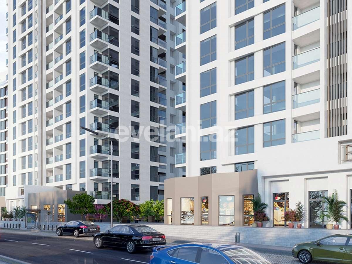 Sale, new building, 2 room, 63 m², Baku, Sabail r, Bayil d.