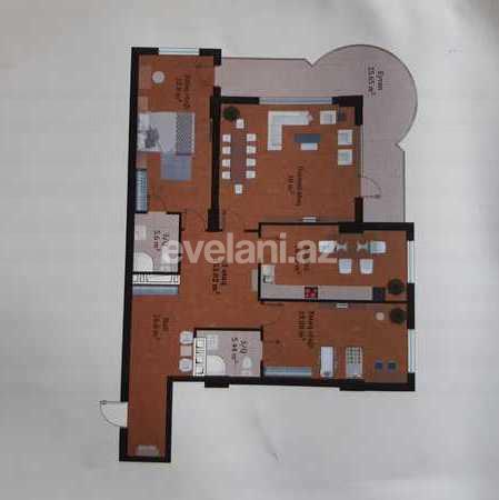 Satılır, yeni tikili, 3 otaqlı, 159 m², Bakı, Yasamal r.