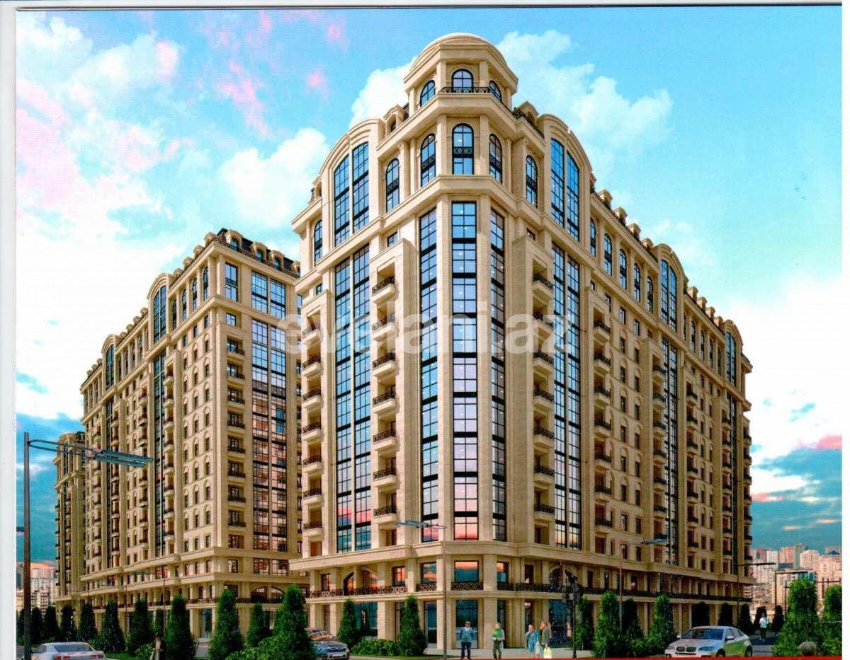 Sale, new building, 3 room, 109 m², Baku, Nasimi r.