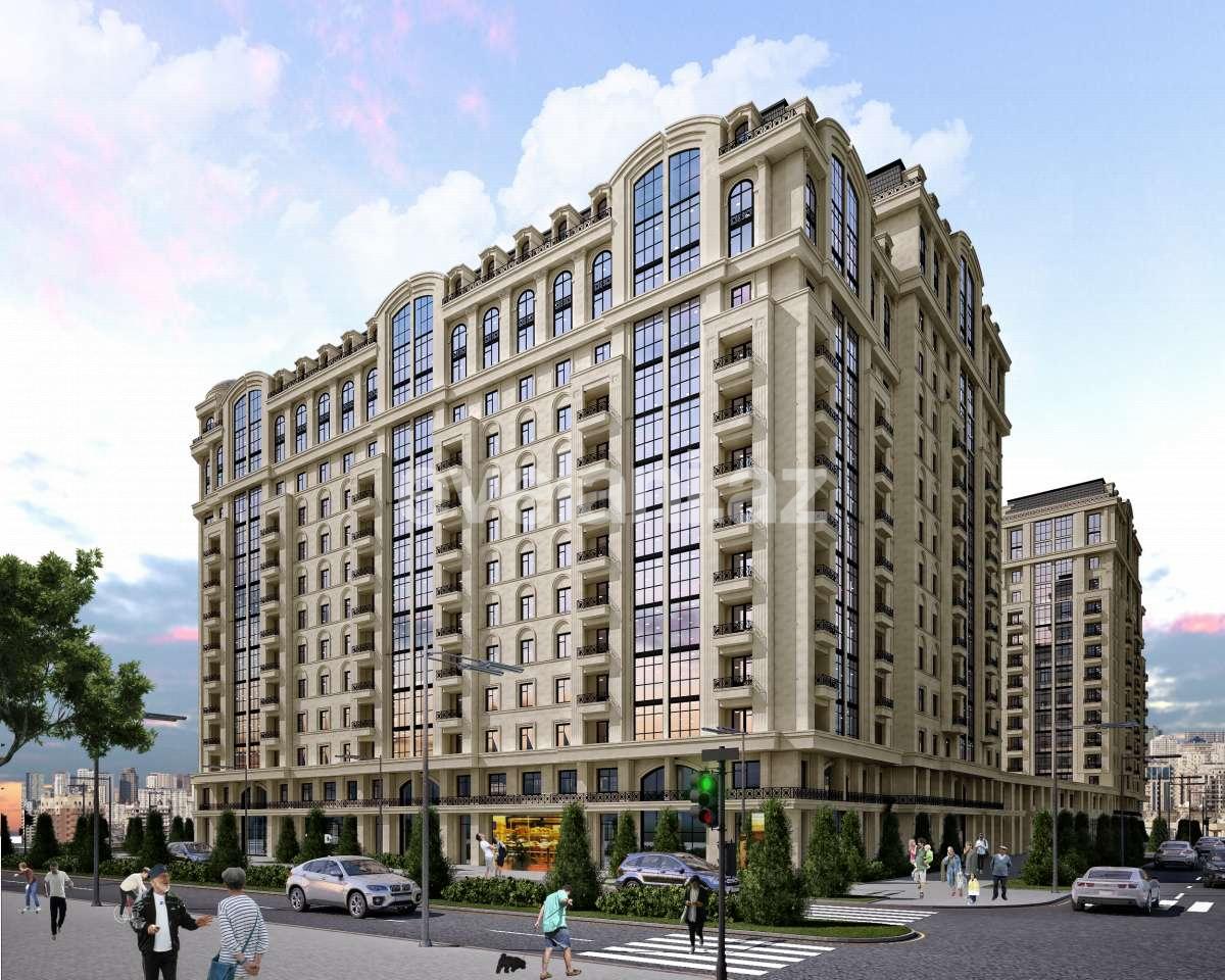 Sale, new building, 3 room, 109 m², Baku, Nasimi r.