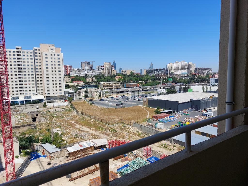Sale, new building, 3 room, 107 m², Baku, Khatai r, Hazi Aslanov d.