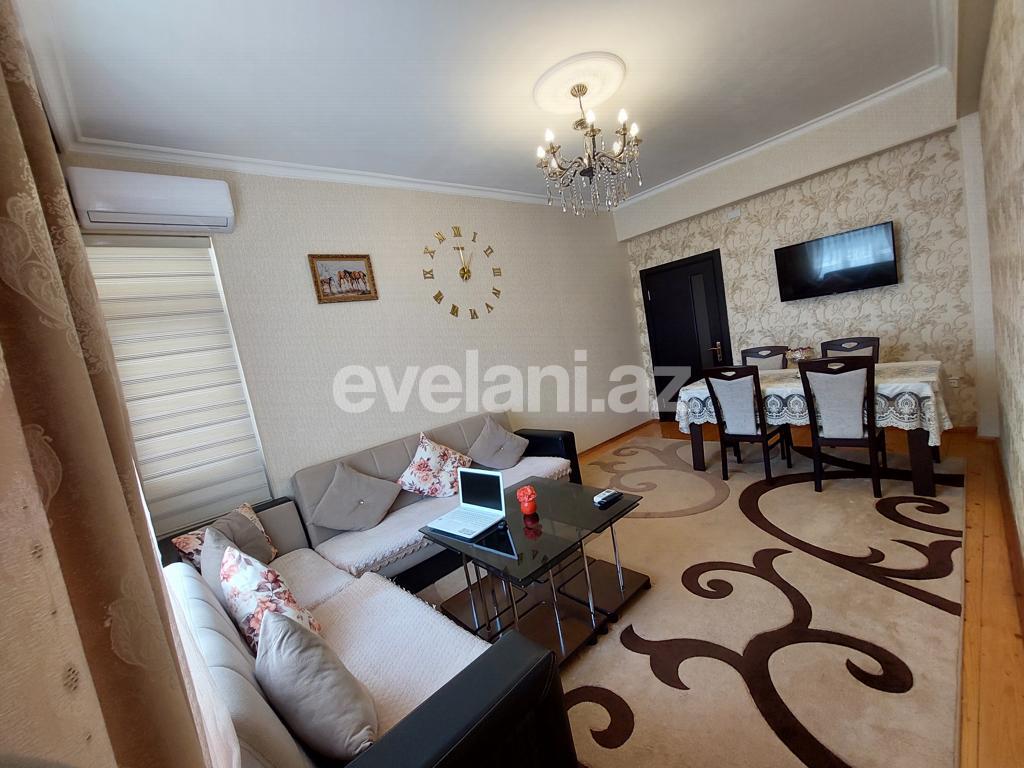 Sale, new building, 3 room, 107 m², Baku, Khatai r, Hazi Aslanov d.