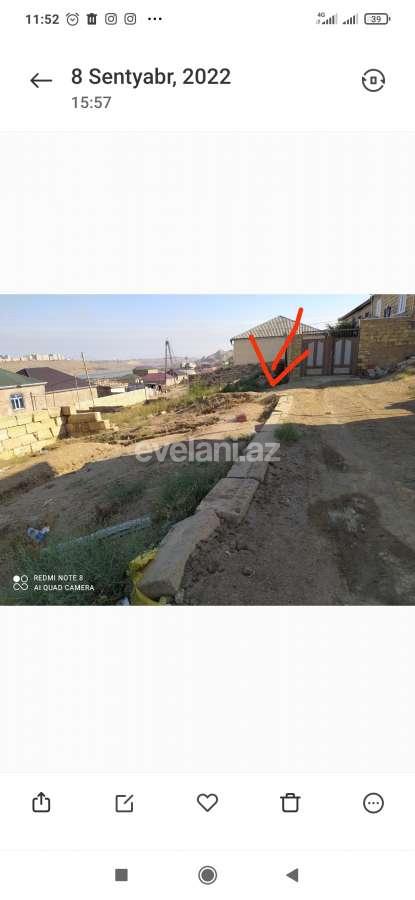 Satılır, torpaq, 6 sot, Bakı, Binəqədi r, Sulutəpə q.