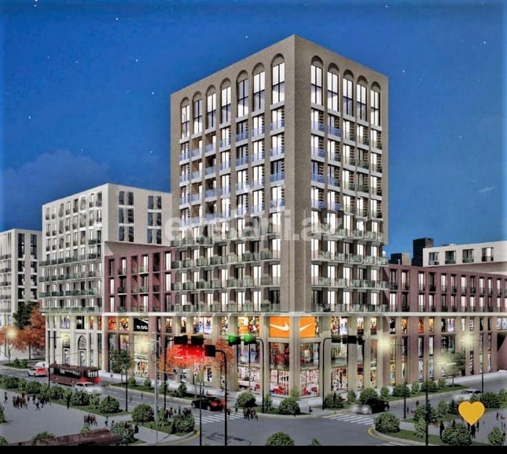 Satılır, yeni tikili, 2 otaqlı, 77 m², Bakı, Yasamal r, İnşaatçılar m.