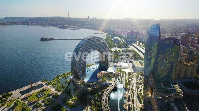 Kirayə verilir, ofis, 14 otaqlı, 400 m², Bakı, Səbail r, Sahil m.