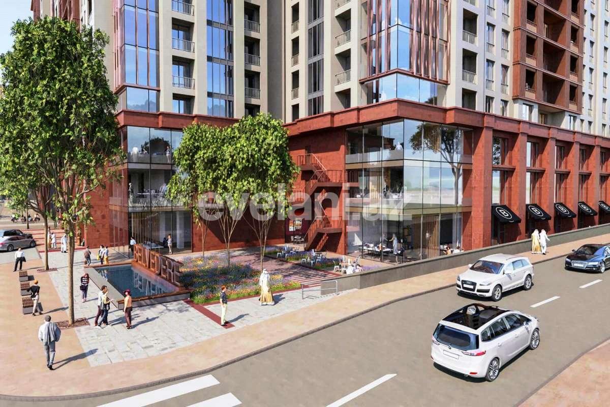 Sale, new building, 3 room, 119 m², Baku, Yasamal r, Elmlar Akademiyası m.