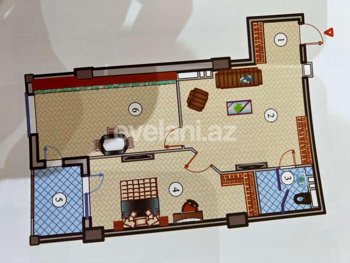 Satılır, yeni tikili, 2 otaqlı, 95 m², Bakı, Nərimanov r, Nəriman Nərimanov m.