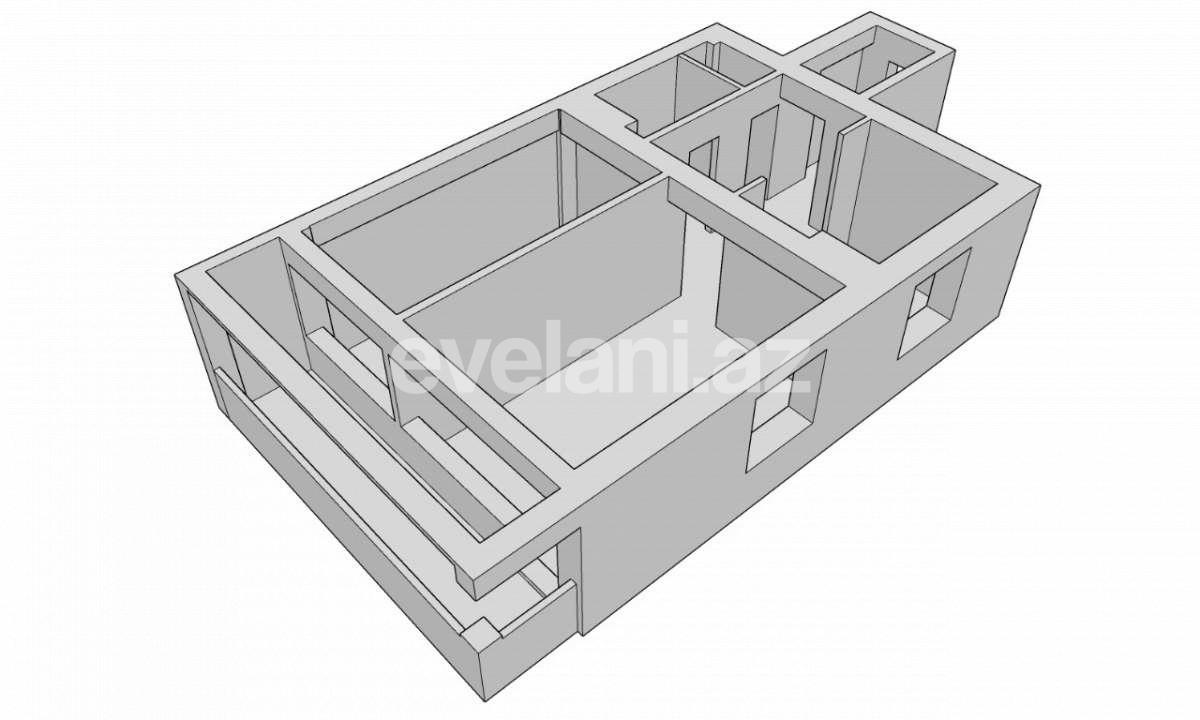 Satılır, köhnə tikili, 2 otaqlı, 60 m², Bakı, Nərimanov r.