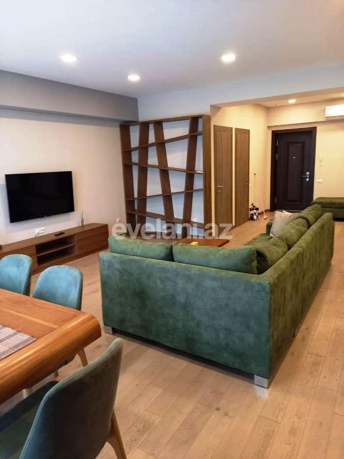 Rent, new building, 3 room, 125 m², Baku, Nasimi r, 28 may m.