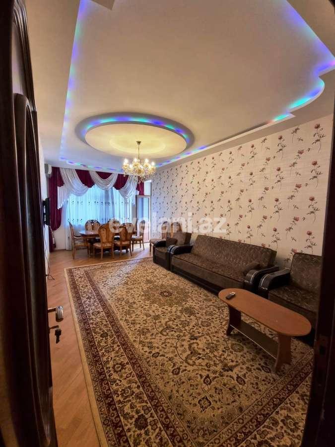 Rent, new building, 3 room, 130 m², Baku, Nasimi r, Ganjlik m.
