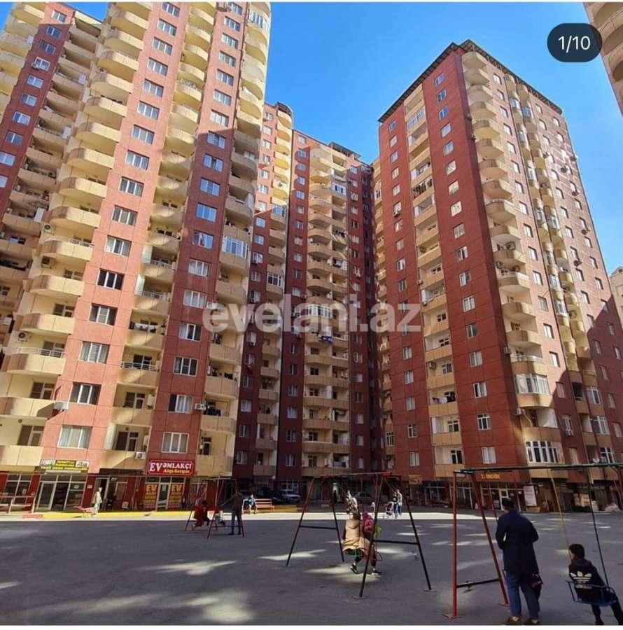 Kirayə verilir, yeni tikili, 3 otaqlı, 110.7 m², Bakı, Yasamal r, Yeni Yasamal q, İnşaatçılar m.