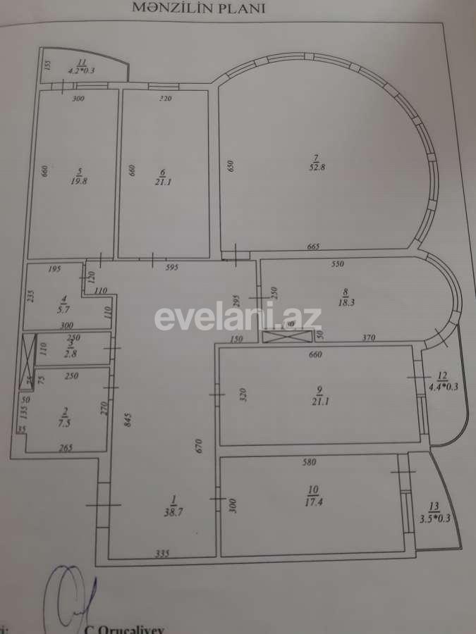 Sale, new building, 5 room, 227 m², Baku, Khatai r, Shah Ismail Khatai m.