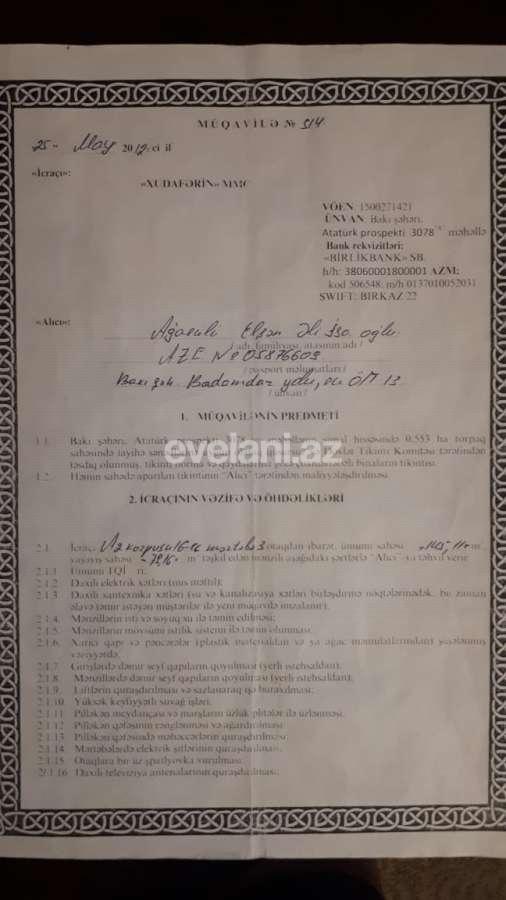 Satılır, yeni tikili, 3 otaqlı, 145 m², Bakı, Binəqədi r, Binəqədi q.