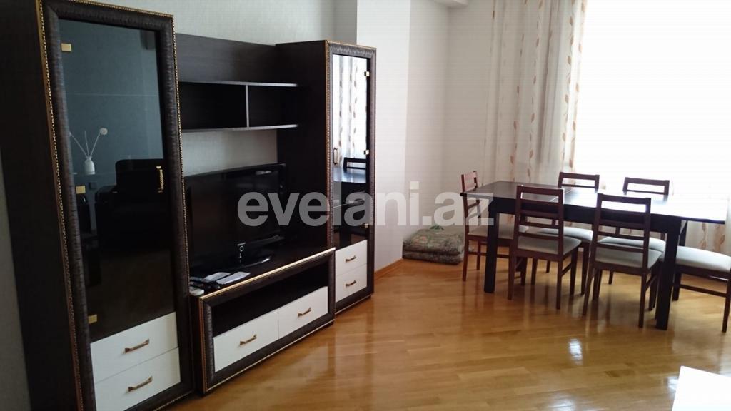 Rent, new building, 3 room, 140 m², Baku, Khatai r, Shah Ismail Khatai m.