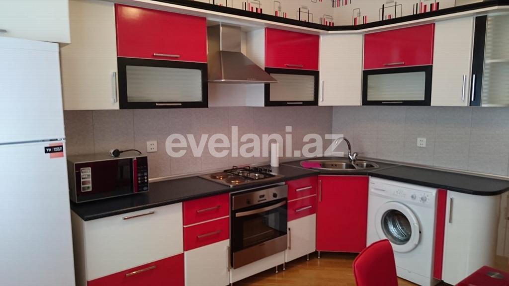 Rent, new building, 3 room, 140 m², Baku, Khatai r, Shah Ismail Khatai m.