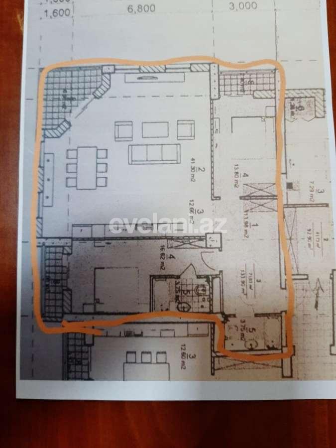 Sale, new building, 3 room, 134 m², Baku, Yasamal r, Inshaatchilar m.