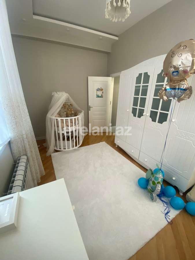 Kirayə verilir, yeni tikili, 3 otaqlı, 95 m², Bakı, Xətai r, Həzi Aslanov q, Həzi Aslanov m.