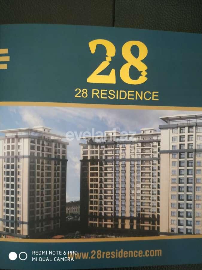 Sale, new building, 2 room, 87.4 m², Baku, Nasimi r, 28 may m.