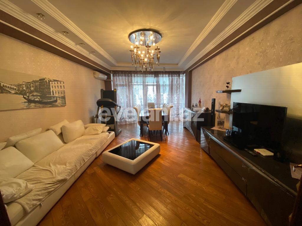 Sale, new building, 3 room, 131 m², Baku, Khatai r, Shah Ismail Khatai m.