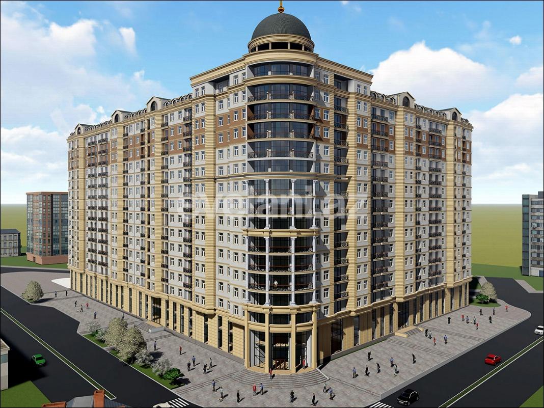 Sale, new building, 1 room, 66.3 m², Baku, Narimanov r, 28 may m.