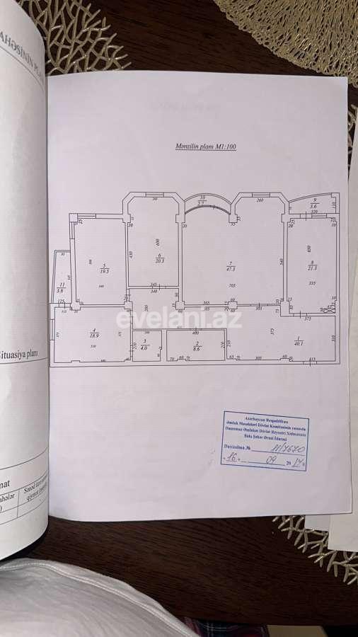 Sale, new building, 5 room, 219 m², Baku, Narimanov r, Nariman Narimanov m.