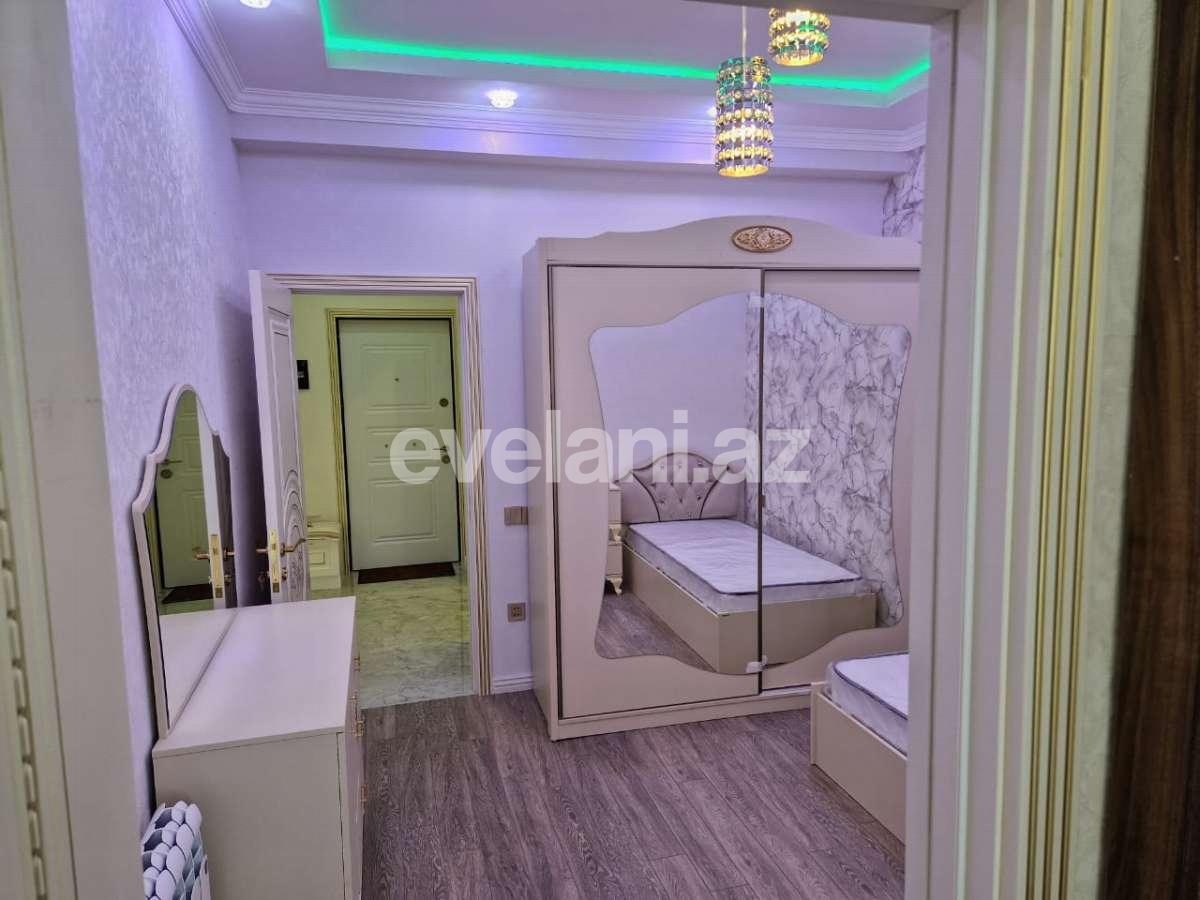 Rent, new building, 3 room, 80 m², Baku, Khatai r, Hazi Aslanov m.