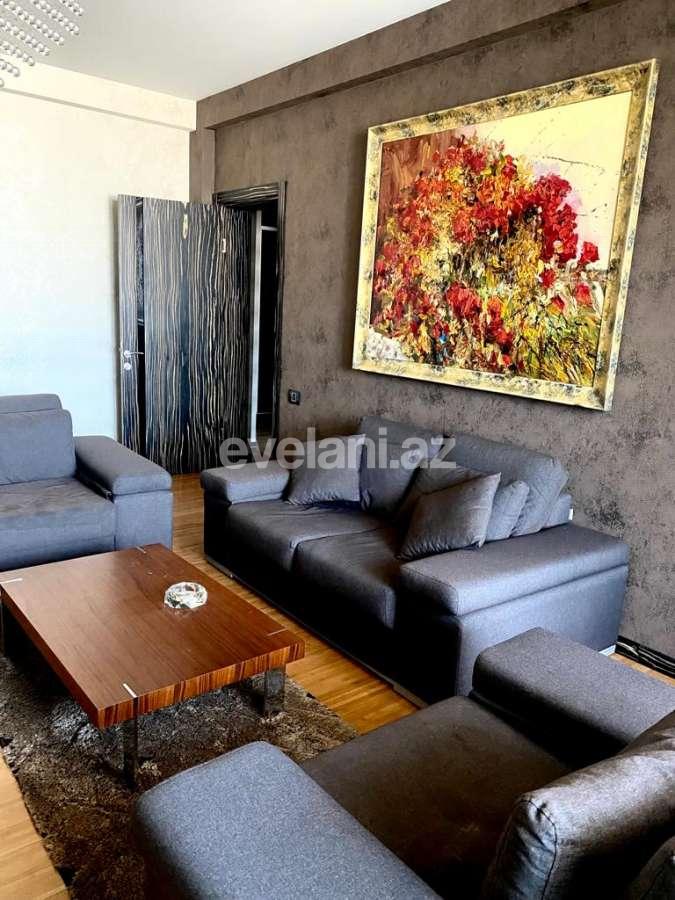 Rent, new building, 2 room, 90 m², Baku, Khatai r, Shah Ismail Khatai m.