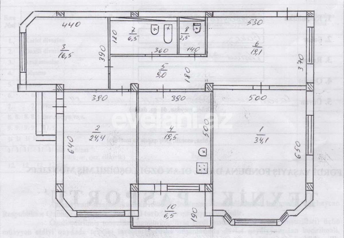 Satılır, köhnə tikili, 2 otaqlı, 137.6 m², Bakı, Nəsimi r, 3-cü mikrorayon q.