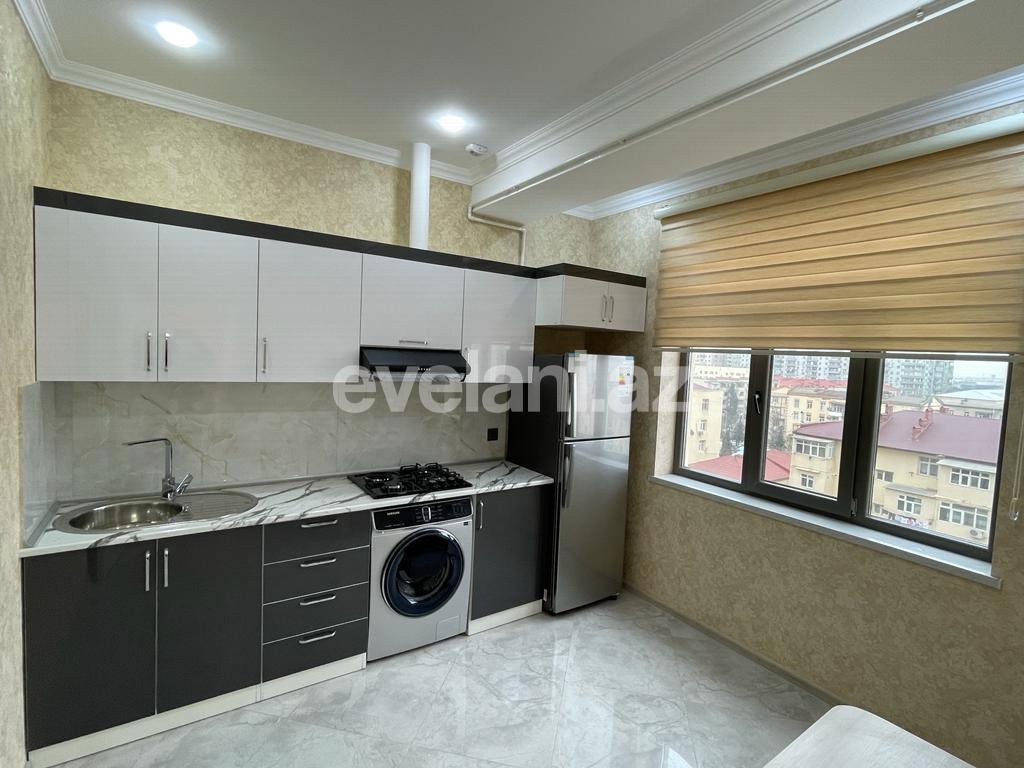 Kirayə verilir, yeni tikili, 1 otaqlı, 60 m², Bakı, Nizami r, Qara Qarayev m.