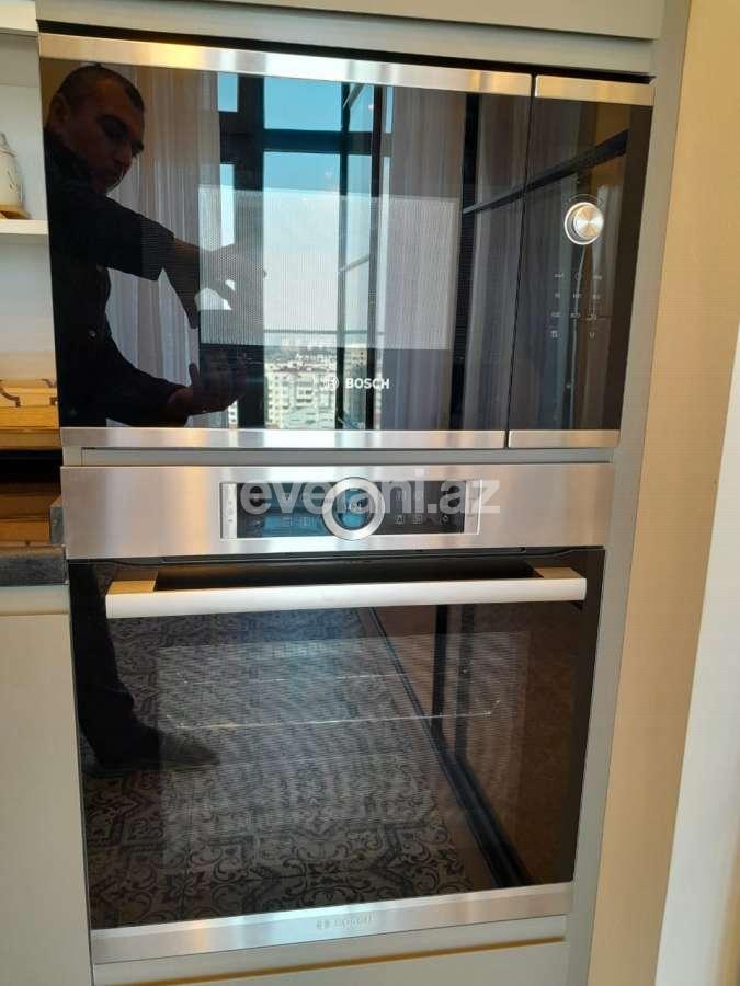 Rent, new building, 3 room, 105 m², Baku, Yasamal r.