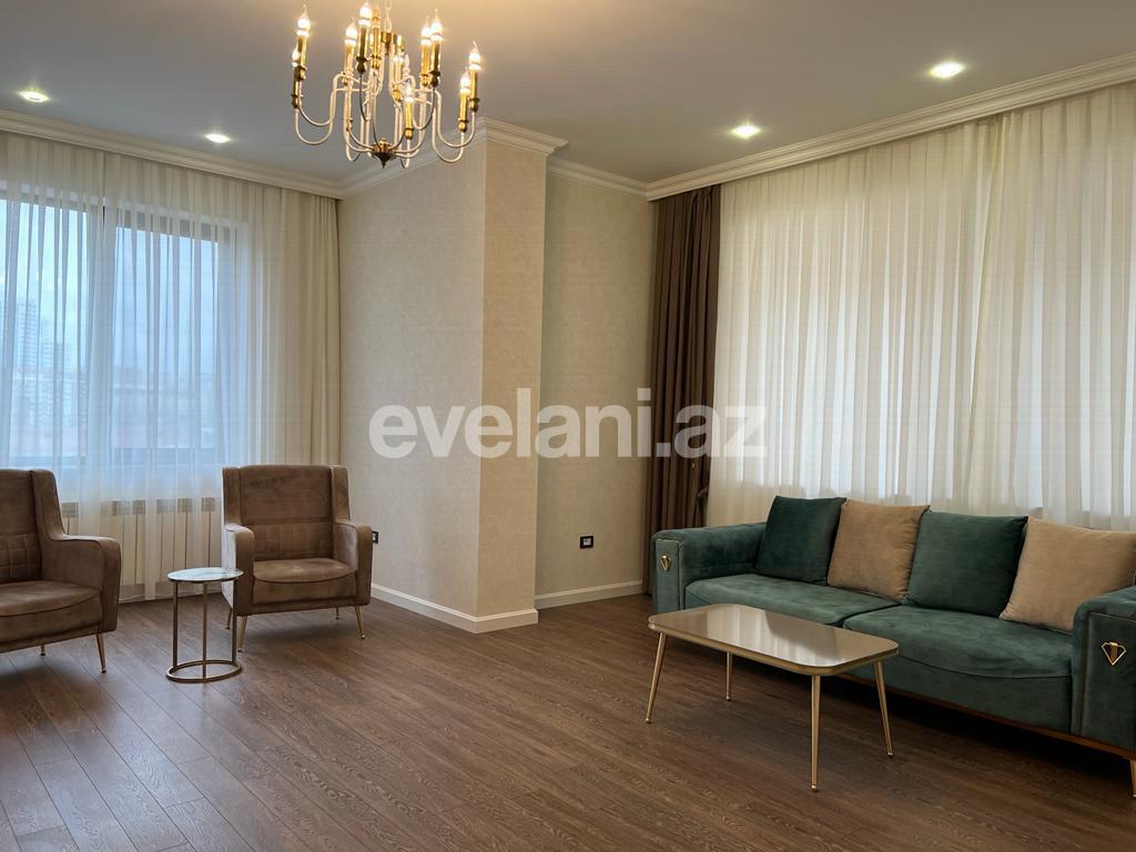 Rent, new building, 3 room, 121 m², Baku, Yasamal r, Yasamal d, Nizami m.