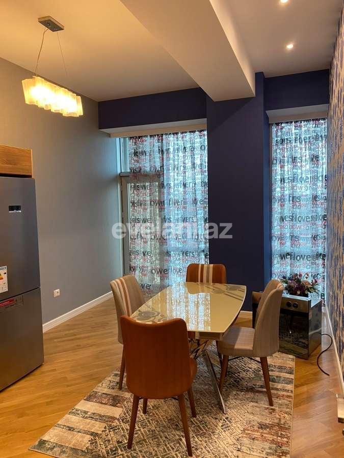 Rent, new building, 3 room, 145 m², Baku, Yasamal r, Elmlar Akademiyası m.