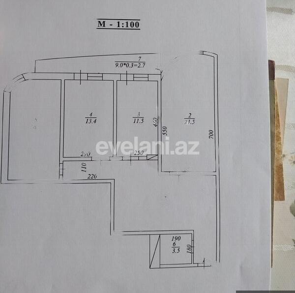 Satılır, yeni tikili, 3 otaqlı, 98.4 m², Bakı, Sabunçu r, Bakıxanov q.