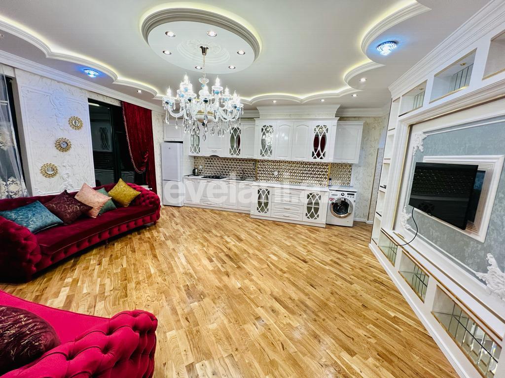 Kirayə verilir, yeni tikili, 3 otaqlı, 100 m², Bakı, Nizami r, Qara Qarayev m.