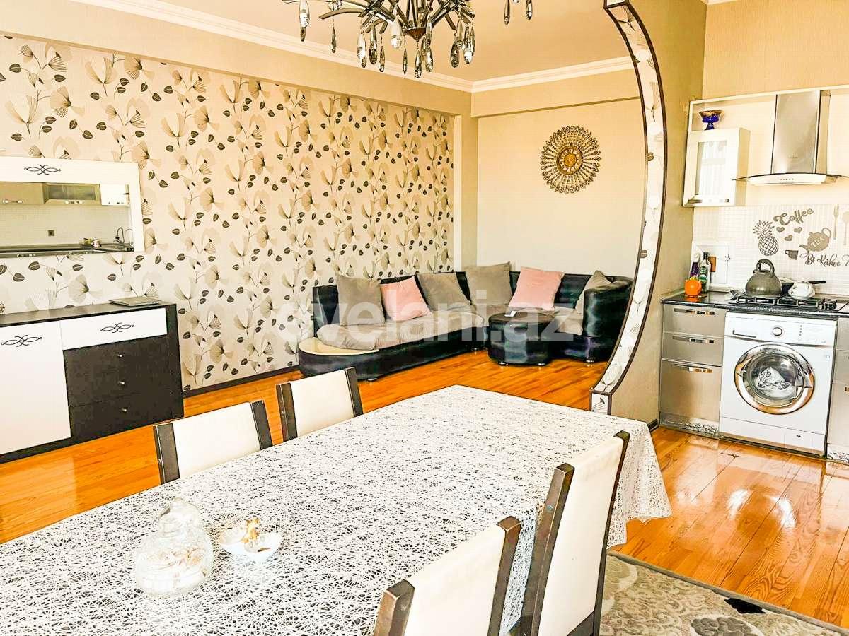 Sale, new building, 3 room, 100 m², Baku, Nizami r, Khalglar Doslugu m.