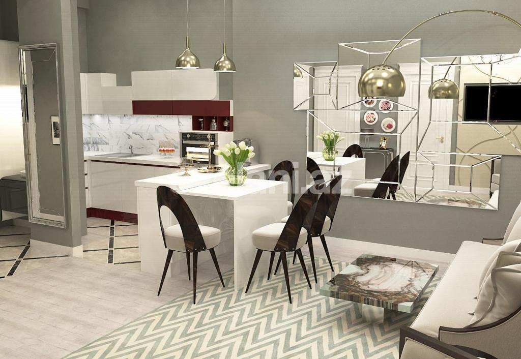 Kirayə verilir, yeni tikili, 3 otaqlı, 70 m², Bakı, Səbail r, İçəri Şəhər m.