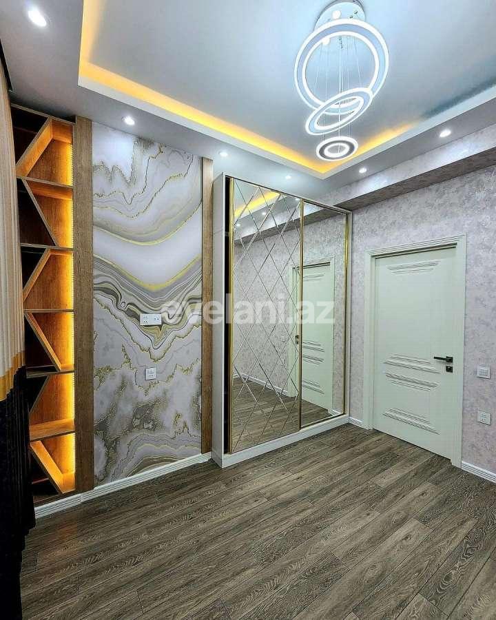 Sale, new building, 3 room, 112 m², Baku, Khatai r, Shah Ismail Khatai m.