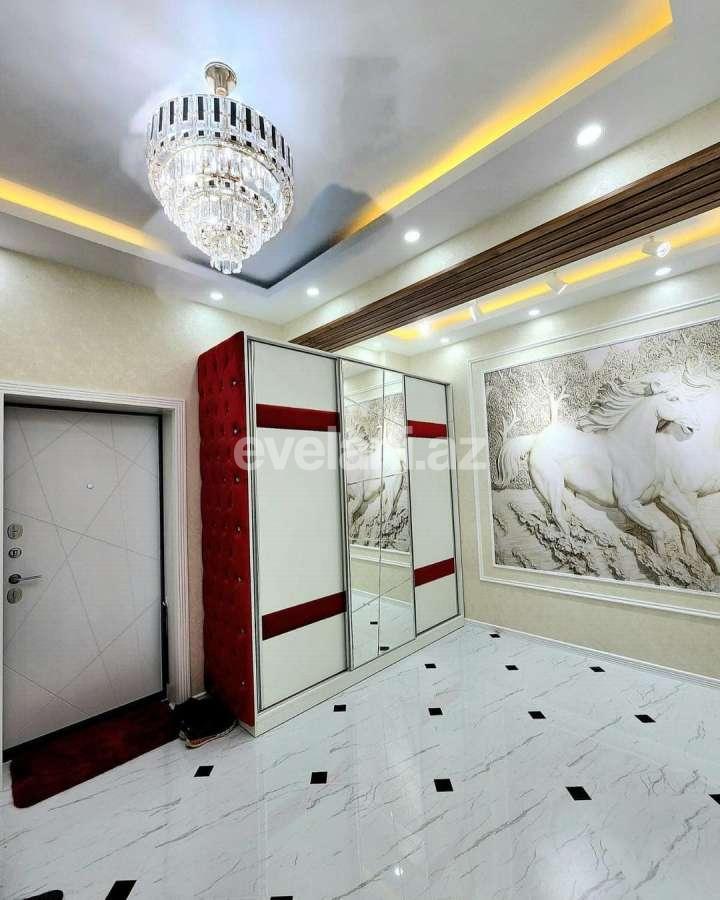 Sale, new building, 3 room, 112 m², Baku, Khatai r, Shah Ismail Khatai m.