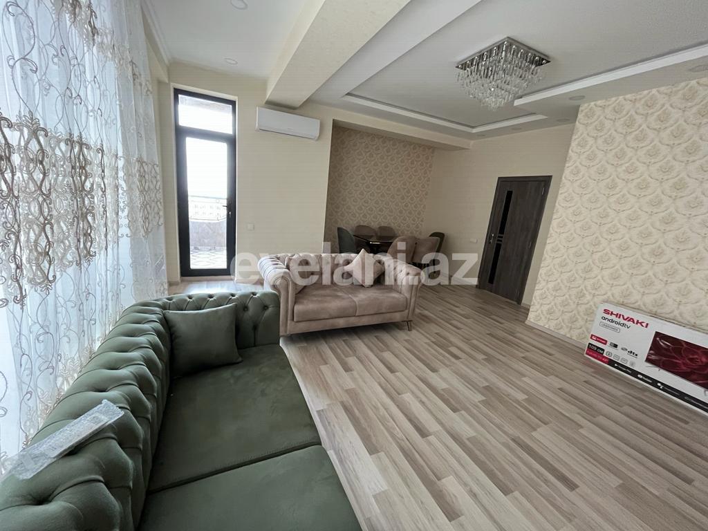 Rent, new building, 3 room, 119 m², Baku, Khatai r, Shah Ismail Khatai m.