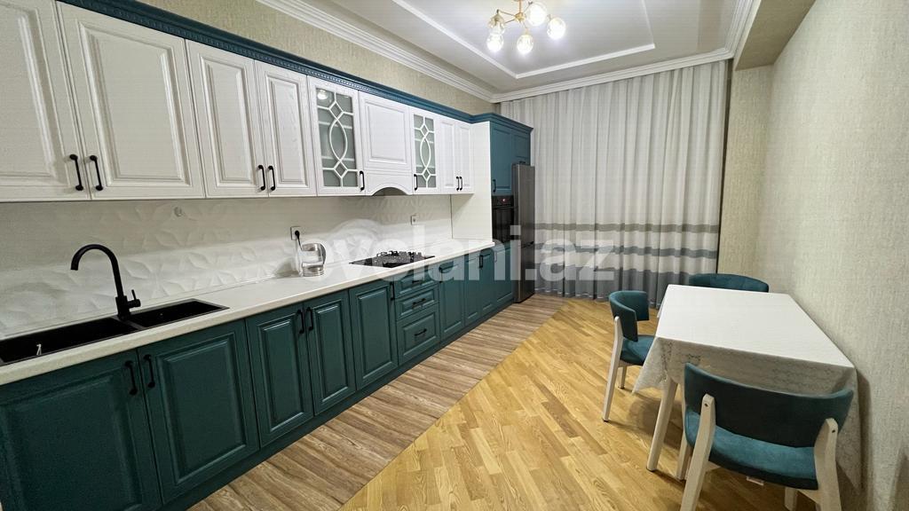 Rent, new building, 2 room, 97 m², Baku, Nasimi r.