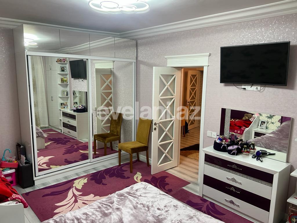 Продаётся, вторичка, 3-комнаты, 100 m², Баку, Бинагадинский r, 8-й микрорайон p, Азадлыг проспекти m.