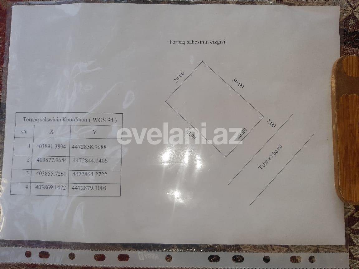 Satılır, torpaq, 6 sot, Bakı, Nərimanov r, Nəriman Nərimanov m.